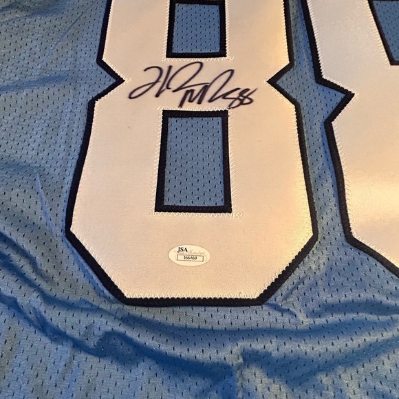UNC Chapel Hill Tarheels Hakeem Nicks Signed/Autographed Football Jersey - Picture 2 of 4